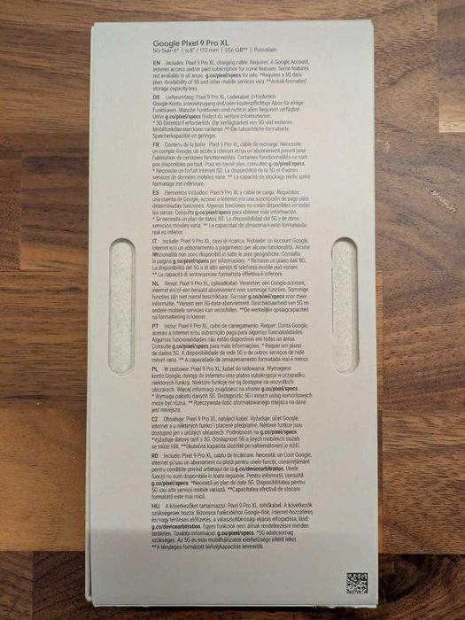 Google Pixel 9 Pro XL 256 GB