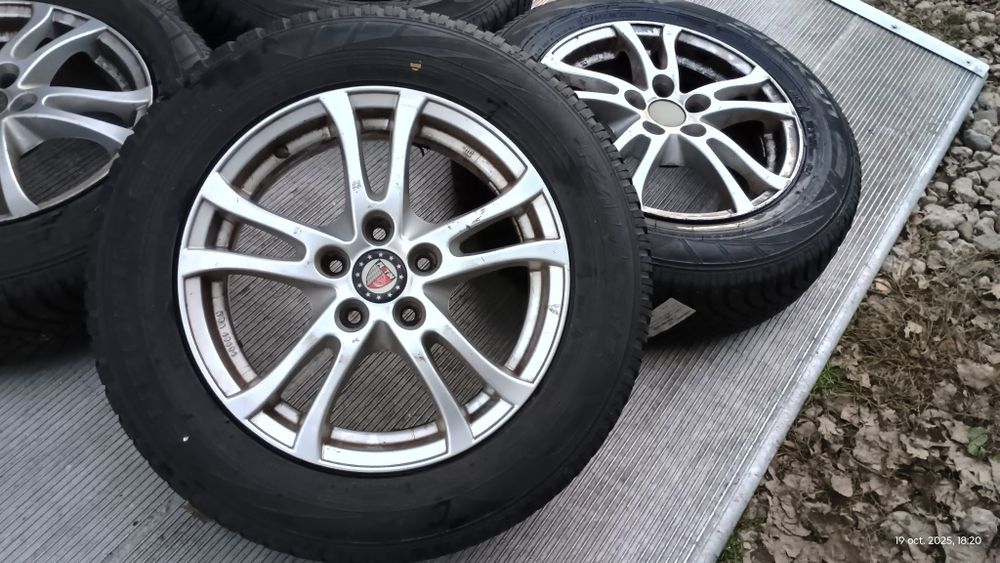 Roti Iarna / Jante Ford Focus 5x108 R16 Anvelope 195/60R16 Falken