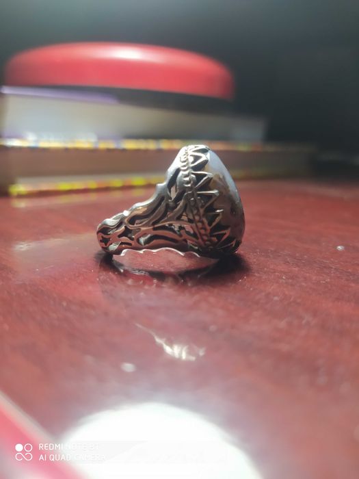 Мужской перстень из серебра