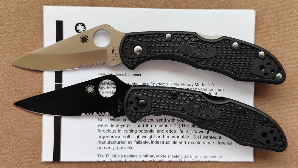 Spyderco Delica 4/ 2 модела /