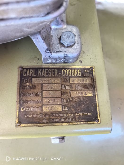 Compresor Kaeser 250 l