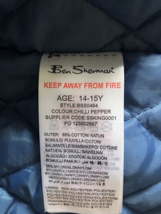 Geaca Ben Sherman baieti