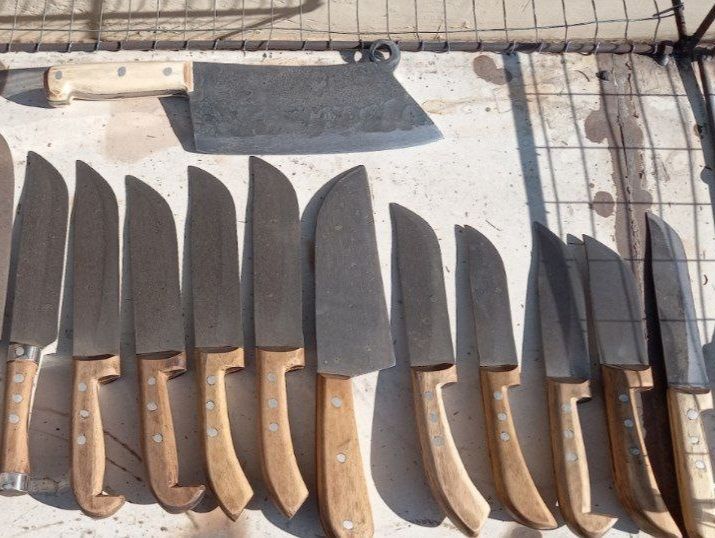 Ножи хозяйственные ручной работы Пичок Qo‘l mehnatida tayyorlangan xo‘