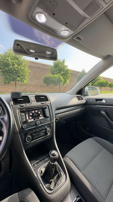 VW Golf 6 Variant 1.6 TDI, 2010, Navi, Jante Iarnă+Vară, ITP