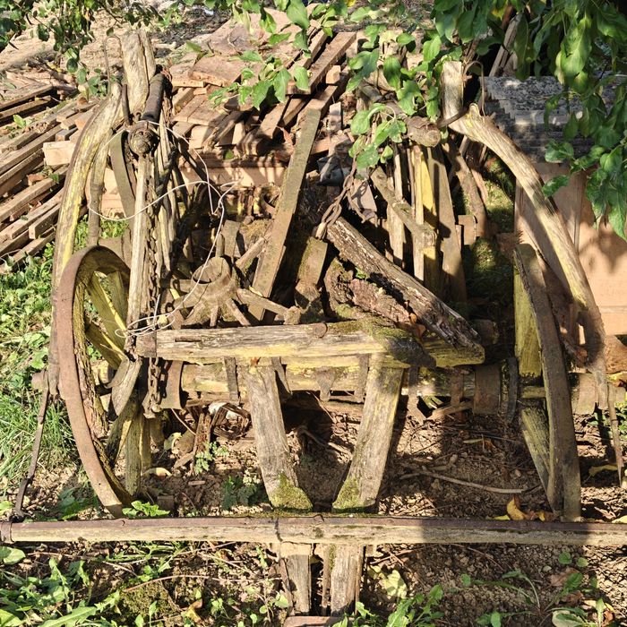 Car vechi in stare degradabila