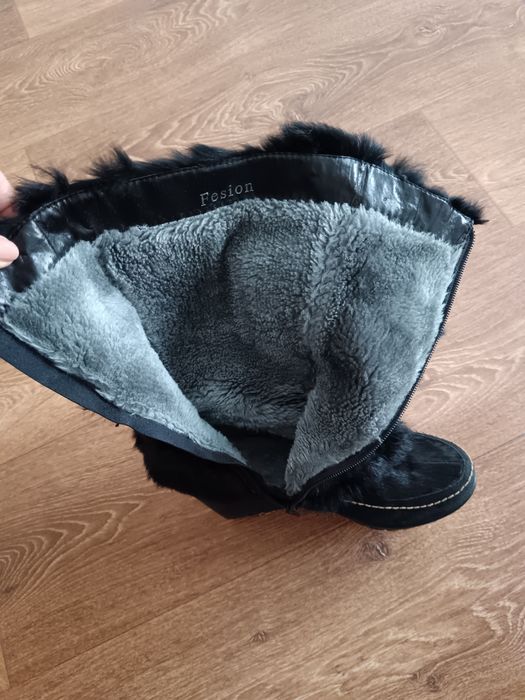 Сапоги зимние кролик