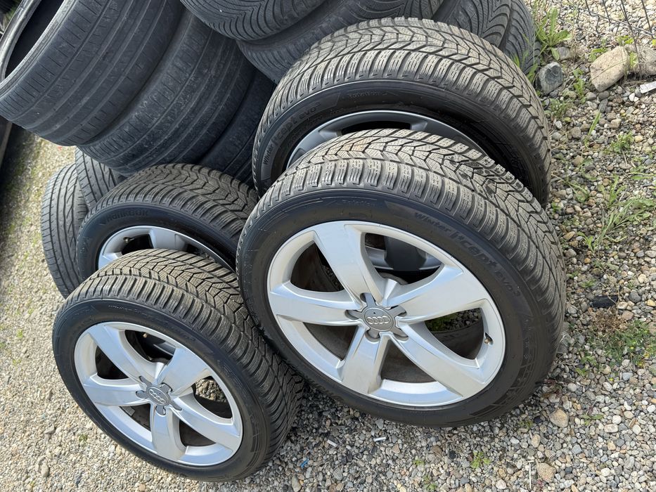 Jante Audi R18 5x112 cu Cauciucuri Hankook 225/50/R18 2023