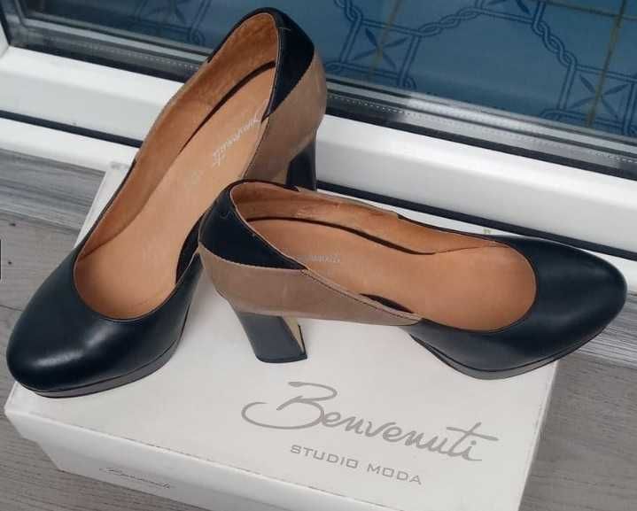 Pantofi piele naturală - M 38
