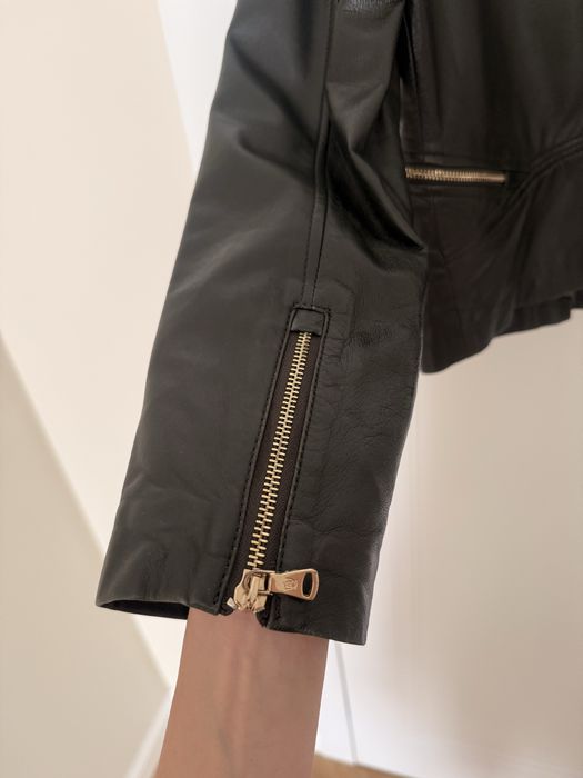 Кожено яке Massimo Dutti р-р L