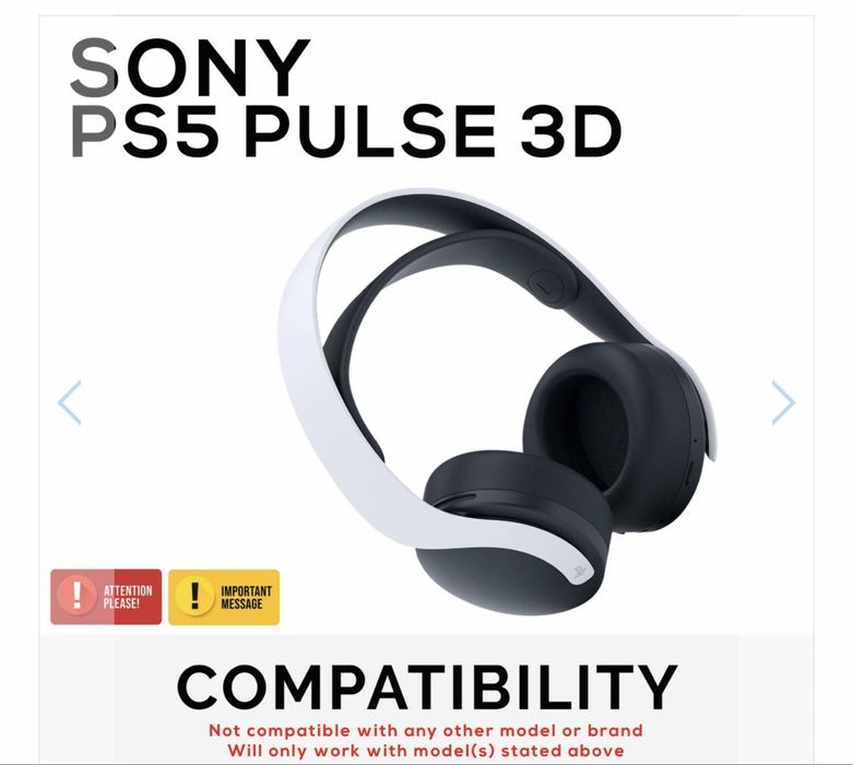 Bureti Casti SONY PS5 PULSE 3D Cooling gel