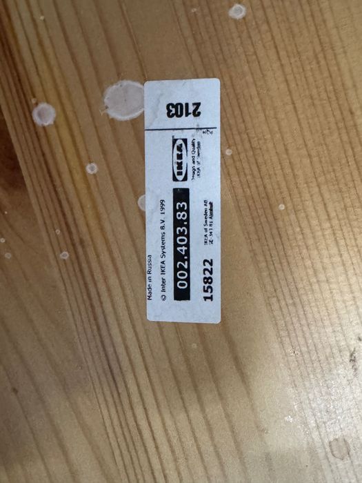 Стол со стульями IKEA