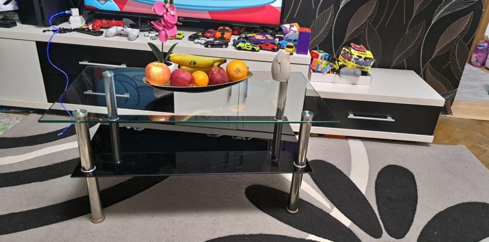 Masuta sticlă  living securizată