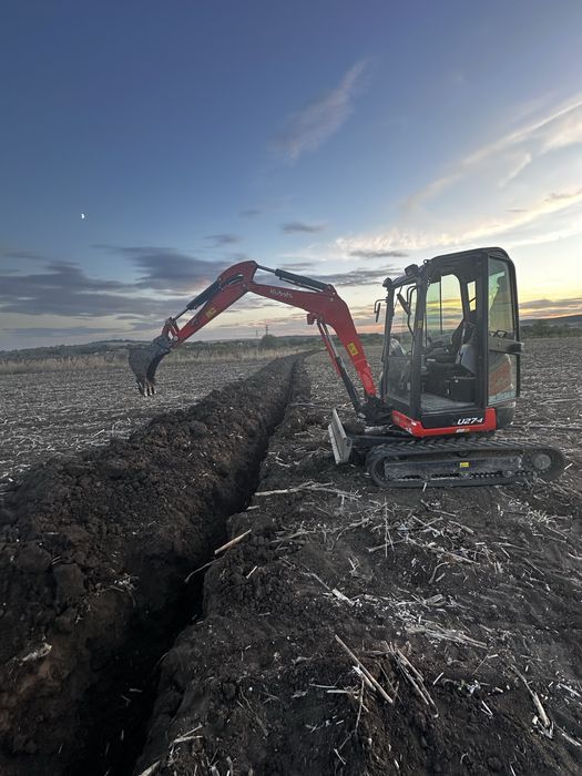 Услуги с мини челен товарач микро багер и мини багер бобкат М СТРОЙ 92
