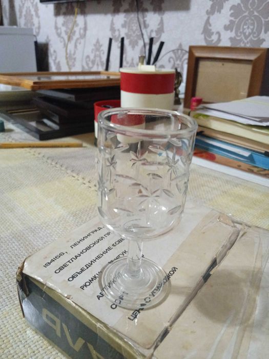Рюмки хрусталь советский