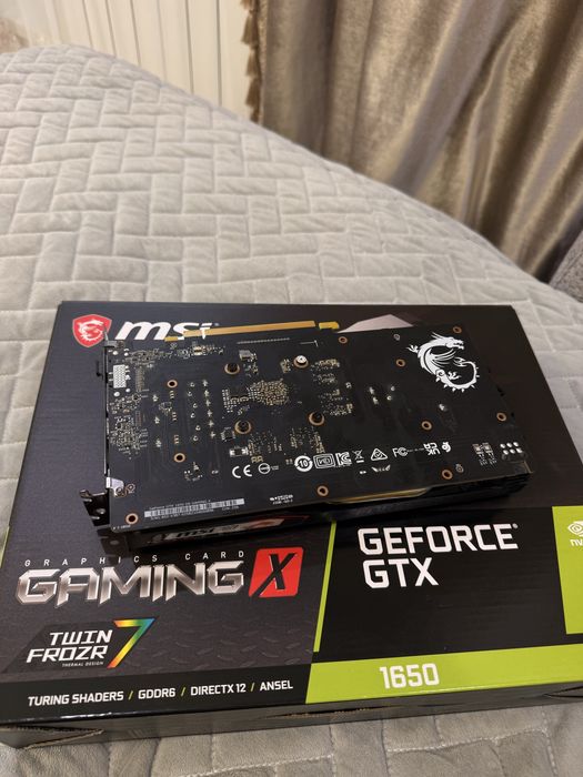 Видеокарта MSI GTX 1650
