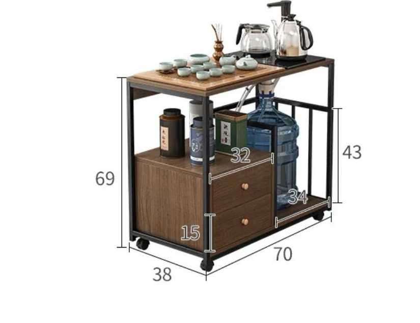 Чайная корзина со штативами, маленький столик m45