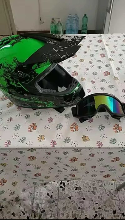 Casca off road/atv/enduro/Trotineta Electrica   +ochelari