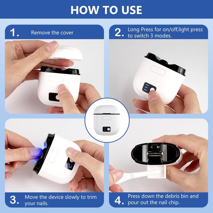 Electric nail clipper