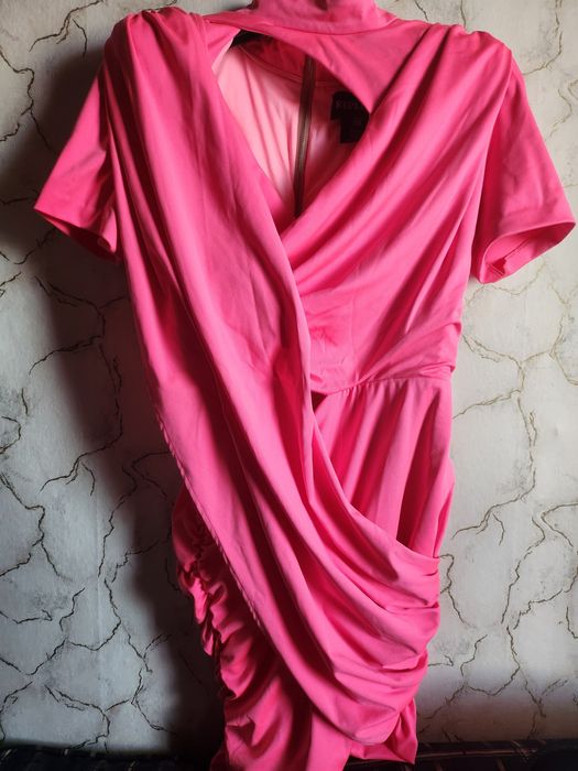 Replica moda рокля Balm hot pink 44