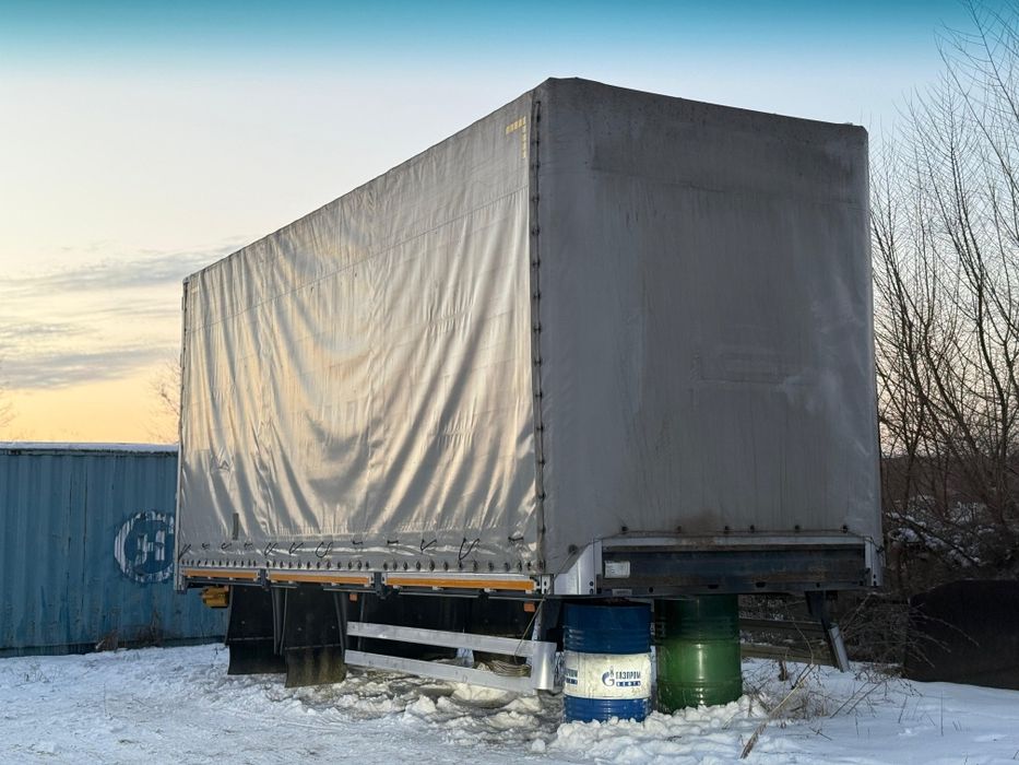 Продам кузов бортовой тентованный заводской