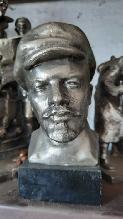 бюст ленин- сталин антиквариат