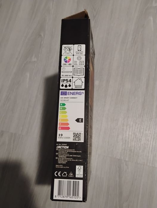 Plafoniera led rgb smart