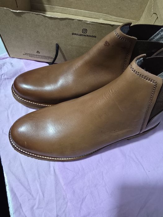 Ghete barbati piele naturala