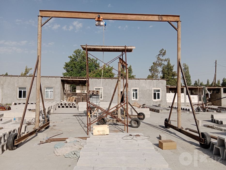 Mastavoy kazlavoy navesnoy kran balka tayorlab oʻrnatib beramiz