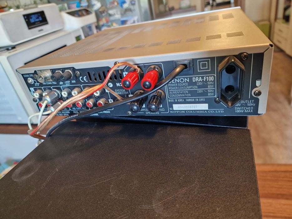 Denon DRA F107,boxe Elac a.r.e.s alpha4