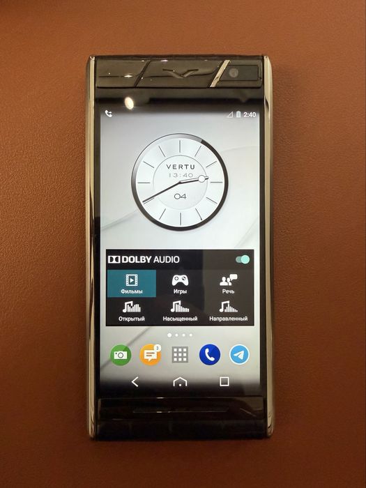 Vertu Aster Black Alligator Оригинал