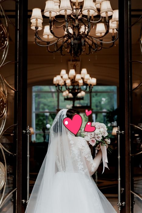 Шикарное свадебное платье