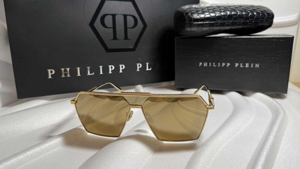 Philipp Plein 
Мъжки слънчеви очила SPP076V STUD 400G 66