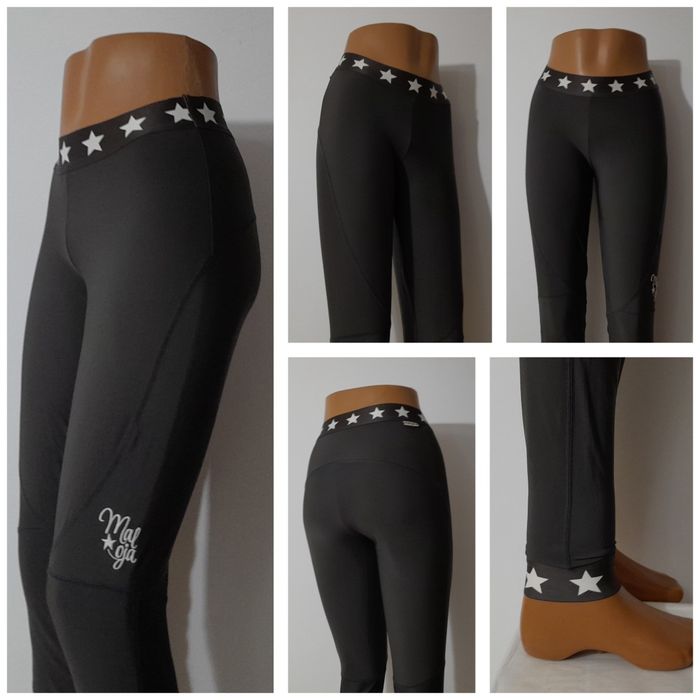 Pantaloni funcționali, termici Maloja, alergare, sport, măsura M