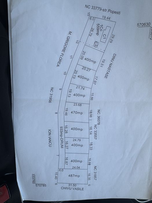 Casa cu teren 4850 mp Sabareni