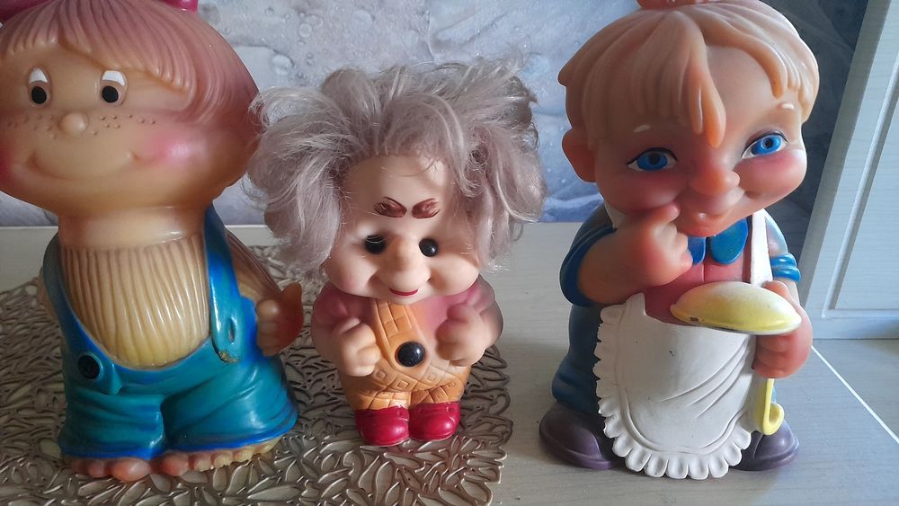 Советские резиновые игрушки