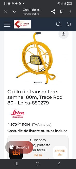 Echipament pentru detecție și localizare Leica DD120,DA175