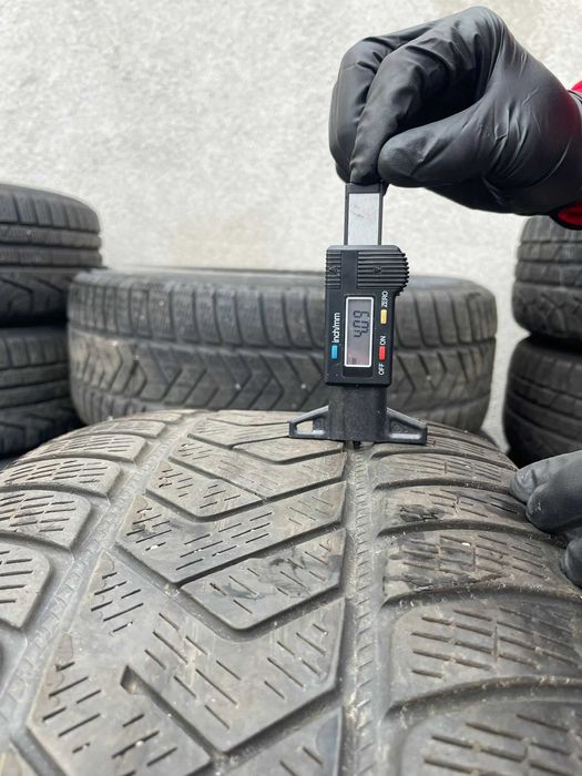 Jante Audi Q7 Cauciucuri Iarna Pirelli 255 60 R 18