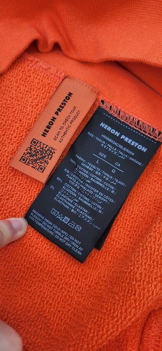 Hanorac Barbati Heron Preston