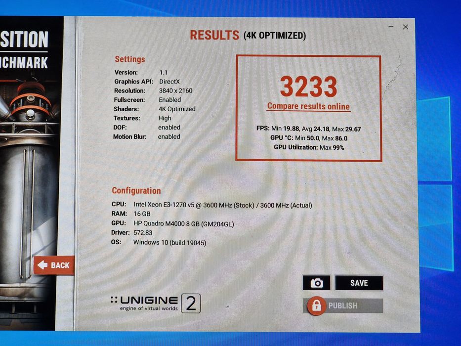 Fortnite Геймърски Компютър/i7 7700/16GB RAM/M.2:256GB/Nvidia M4000 8GB