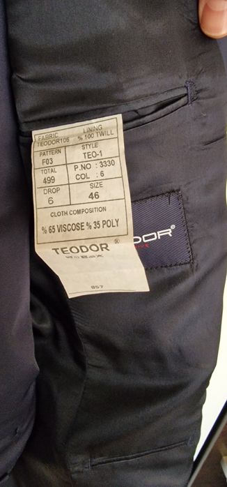 Мъжки костюм Teodor