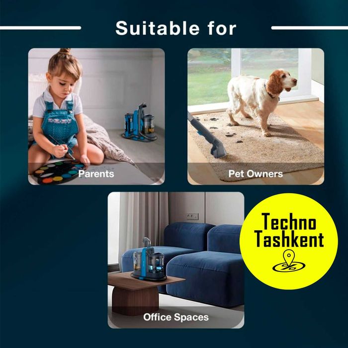 Портативная машина Green Lion для чистки ковров, 600 Вт