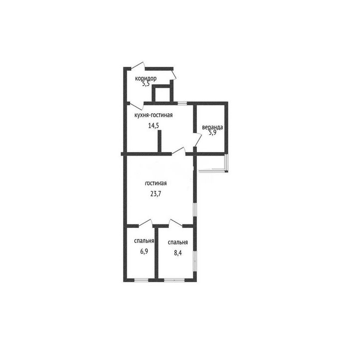 Продается дом в Красном Партизане