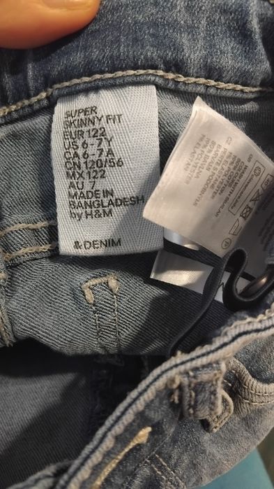 Дънки DENIM р-р 122см