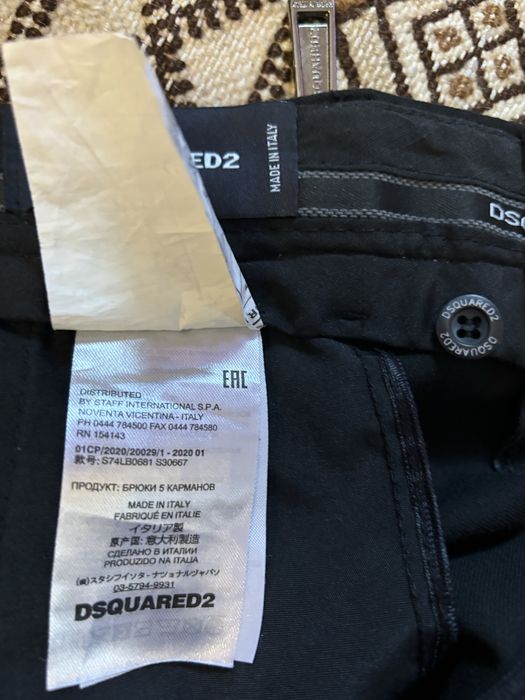 Pantaloni Dsquared2, model now , 100% , originali masura (48) ;M
