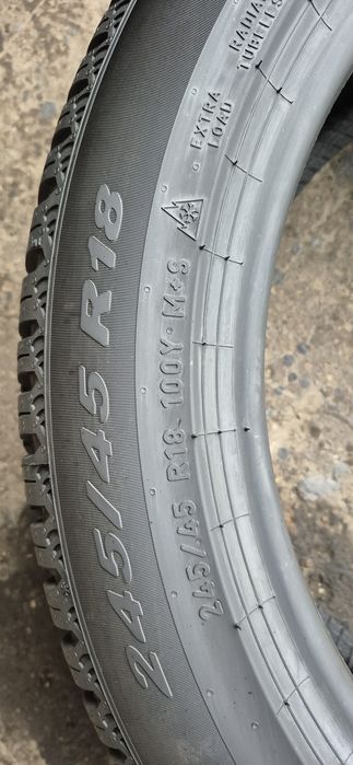4 anvelope M+S noi Pirelli 245/45/18,dot 2025.Pretul este pe bucata.