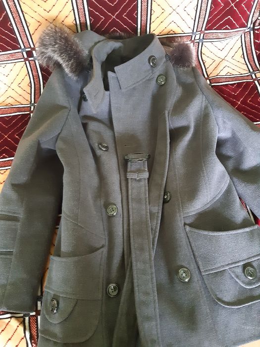 Palton damă gri mărimea 52