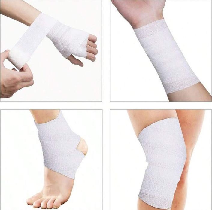 Еластичен самозалепващ спортен бинт (кобан)