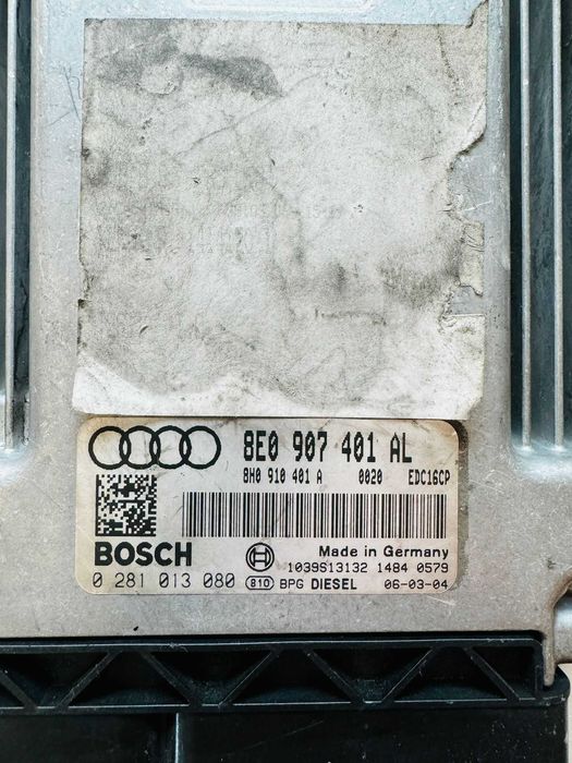 Calculator motor Audi A4 2.7TDI 0281013080 8E2910401E EDC16CP34