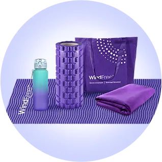 Мерч для йоги от Samsung.