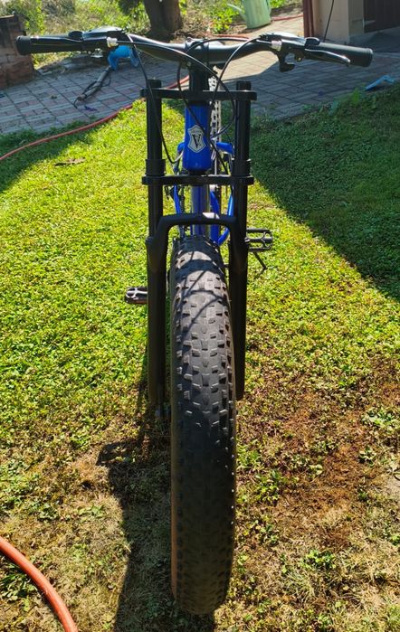 Bicicletă Fat Bike Velors, Mărimea M Full Suspension (Model 2023) - Stare Foarte Bună
